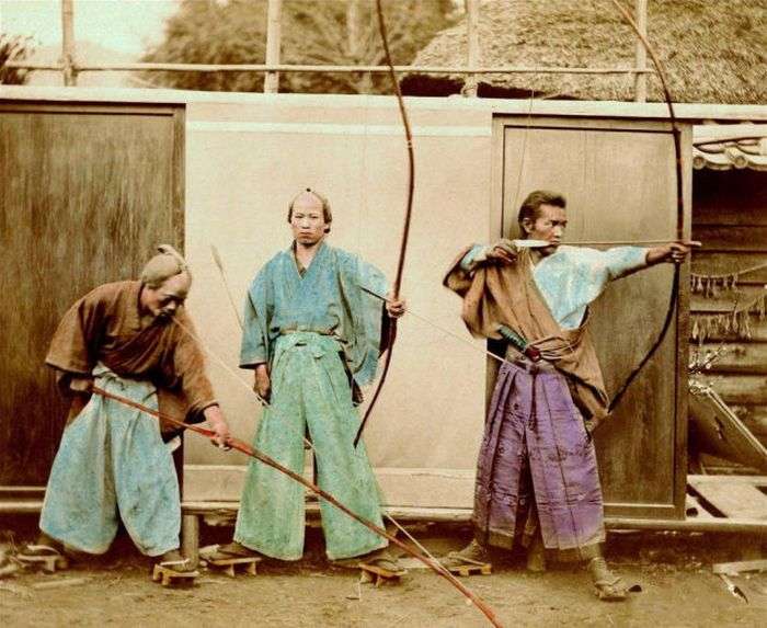 Автентичні знімки японських самураїв (38 фото)