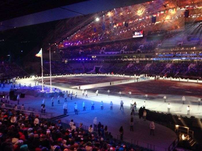 Генеральна репетиція церемонії відкриття Олімпіади 2014 в Сочі (6 фото + відео)