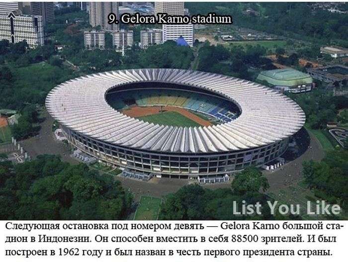 ТОП-10 найбільших стадіонів в світі (10 фото)
