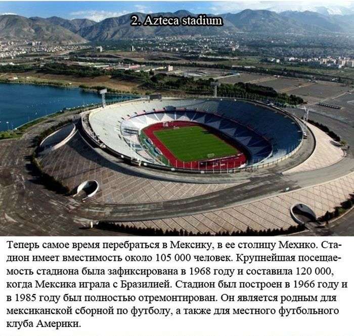 ТОП-10 найбільших стадіонів в світі (10 фото)