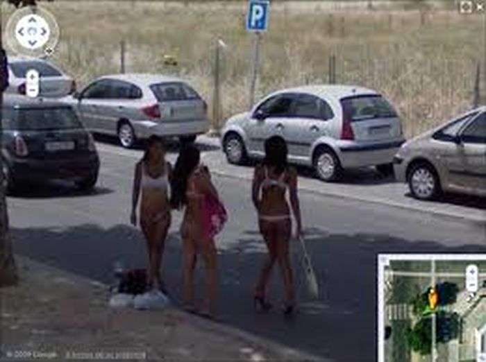 Незрозумілі знімки на Google Street View (36 фото)