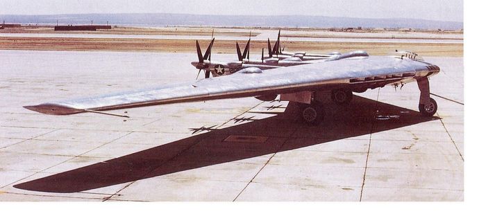 Northrop XB-35. Самолет опередивший время самолет