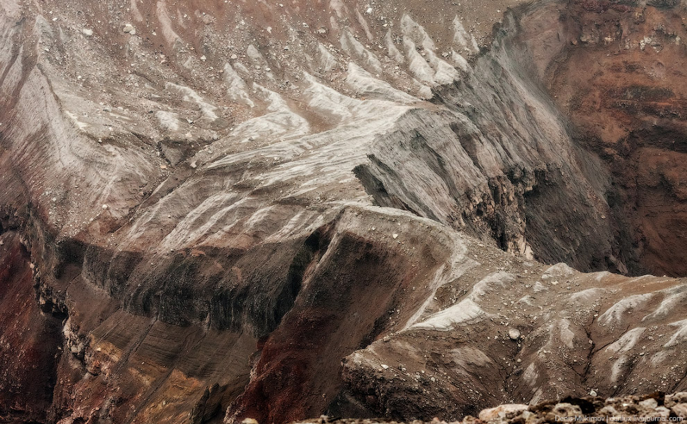 Вулкан Горелый на Камчатке природа