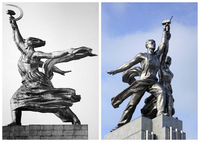 Самая знаменитая пара в СССР, или Как создавался памятник «Рабочий и колхозница», и что у него внутри интересное