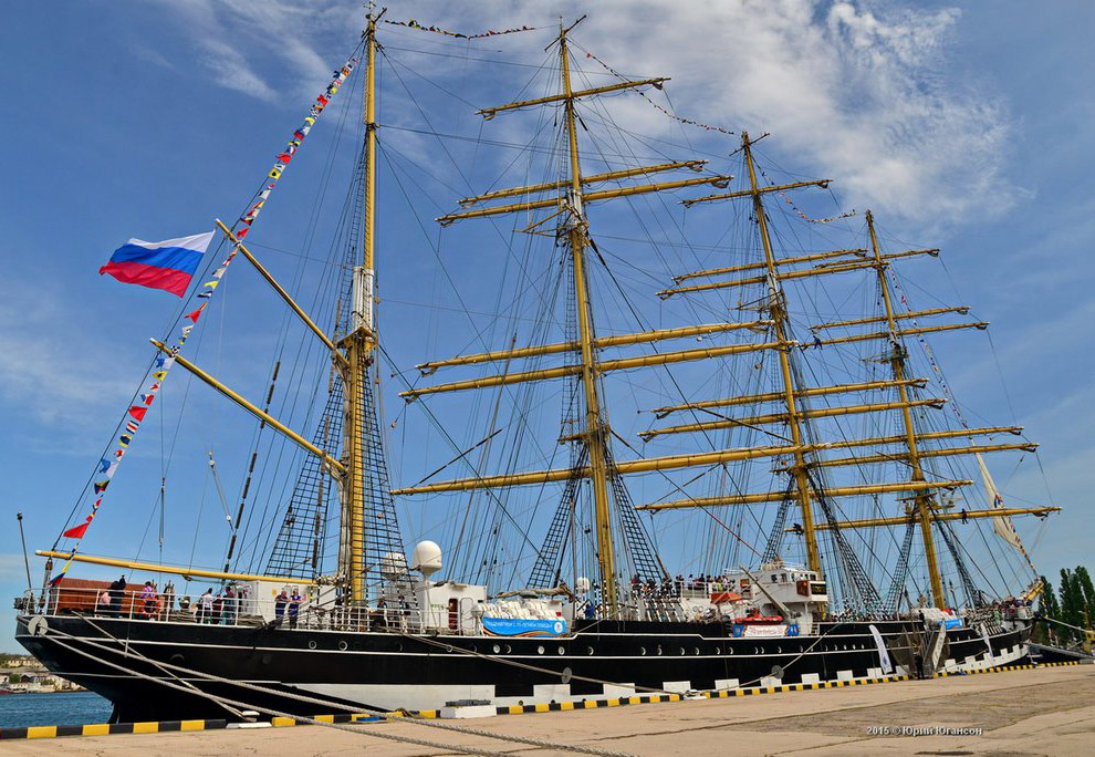 Российское парусное судно Крузенштерн отправится в Антарктиду в 2019 году путешествия